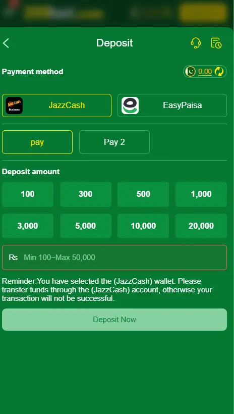 399bet deposit method