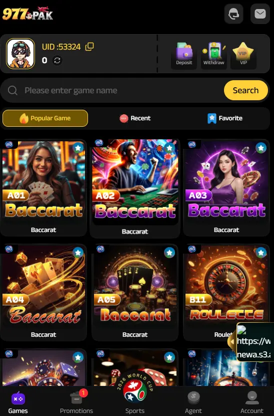 PAK977 GAME