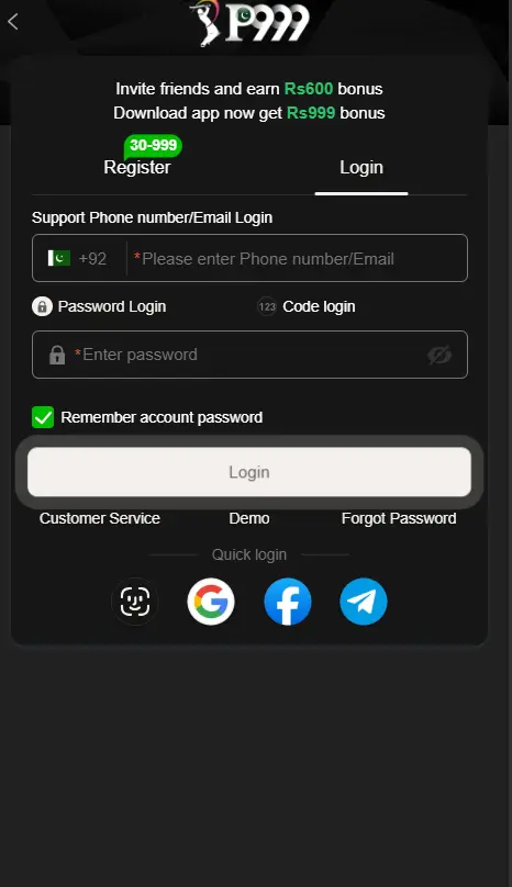 9p99 register account