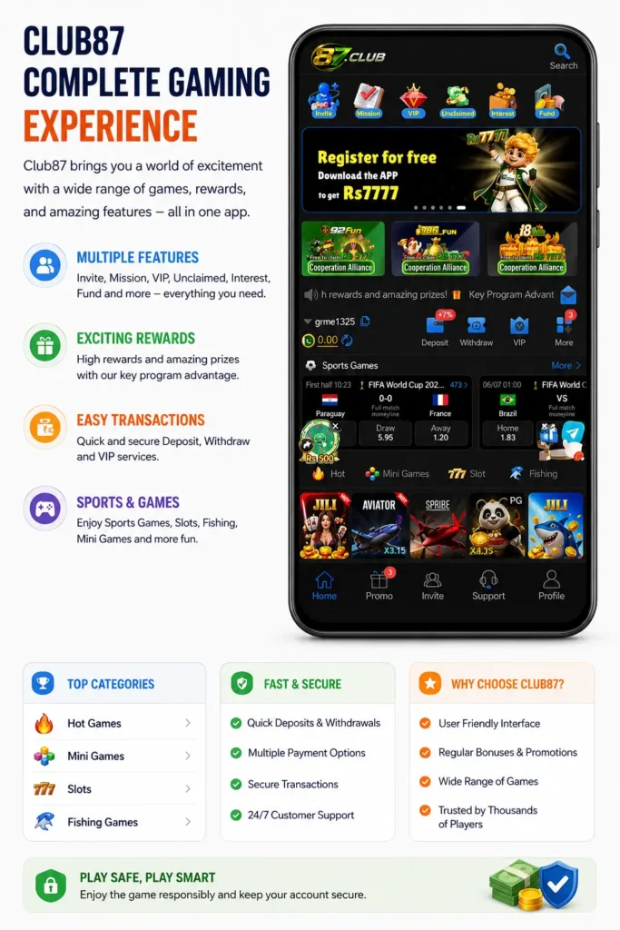Club87 Game Apk Download