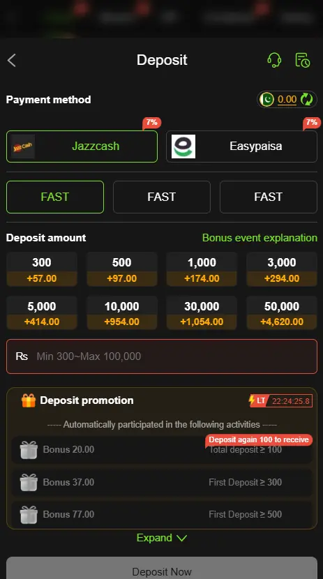deposit Now on t999 app